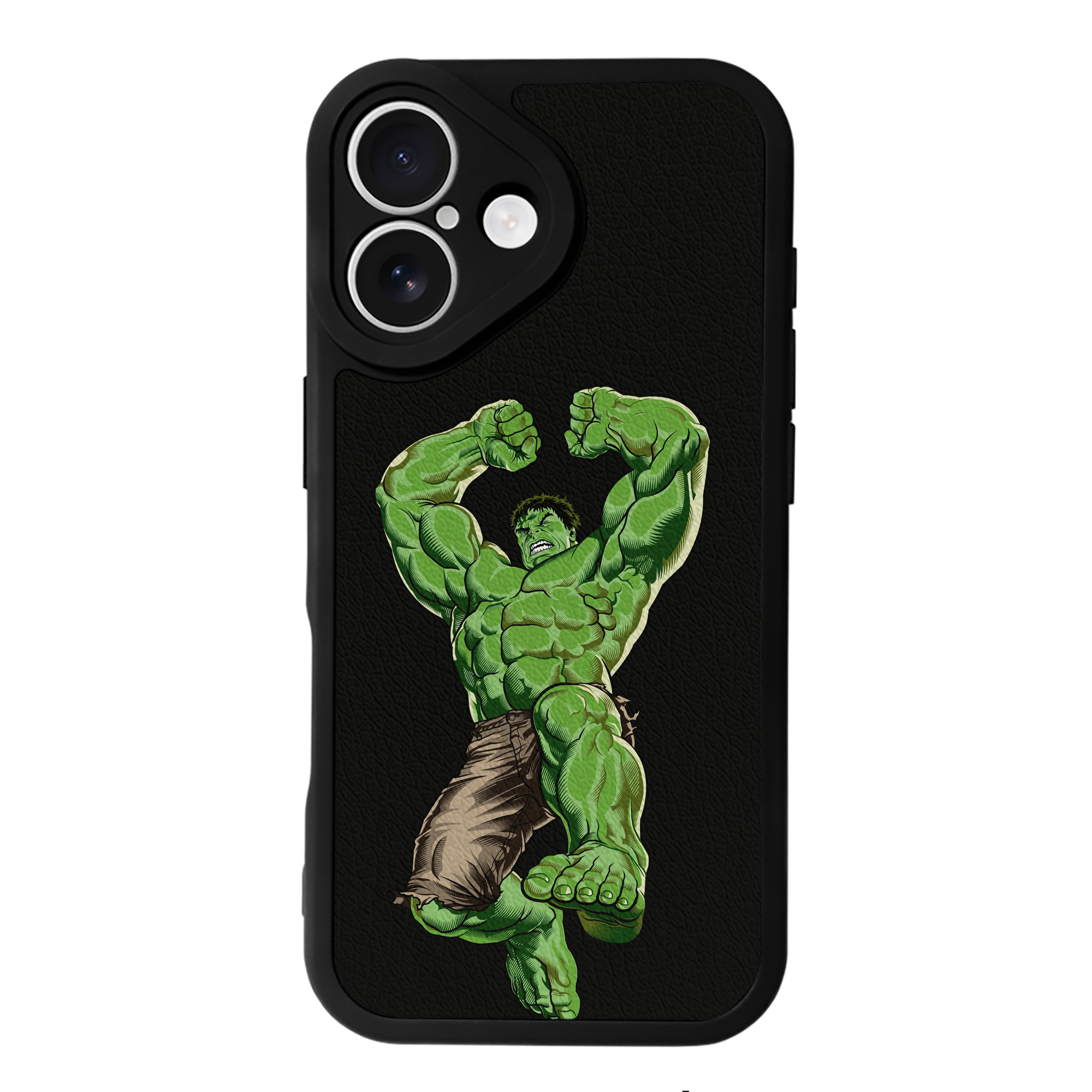 （画像用） アベンジャーズ The Avengers 【iPhone 16シリーズ対応】シリコンスマホケース（レザー調） 材質：シリコン